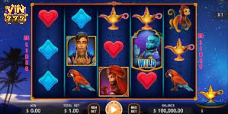  Với các tính năng đặc biệt như vòng quay miễn phí và jackpot, Aladdin tạo ra cơ hội thắng lớn. 